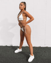 Antonia Bikini Top in Cream